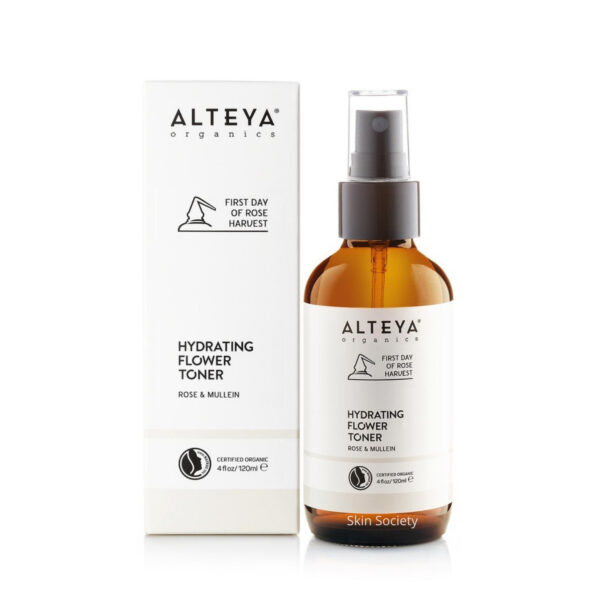 Alteya Organics Rose And Mullein Hydrating Flower Toner 120ml - Image 2