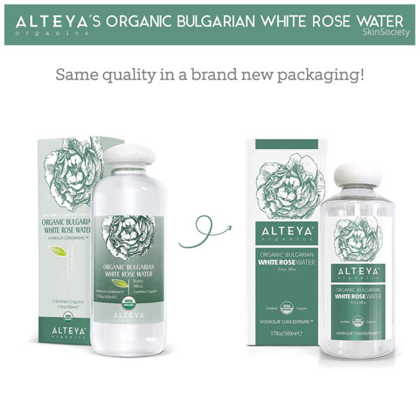 Alteya Organics White Rose Water 500ml - Image 3