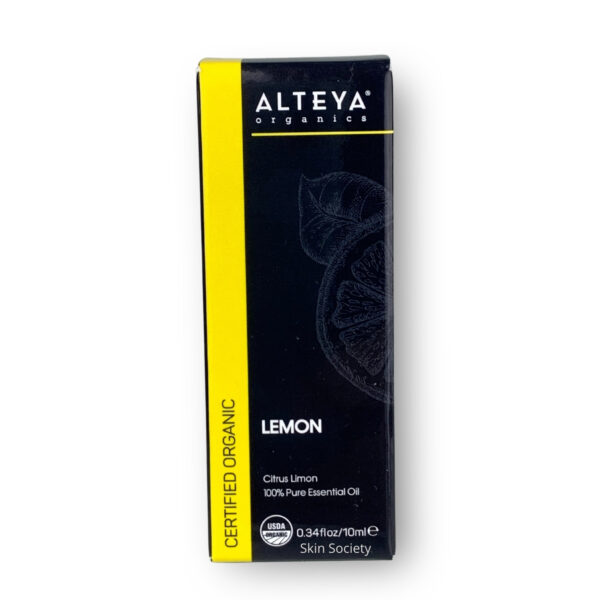 Alteya Organics Organic Lemon Oil 10ml - Image 2