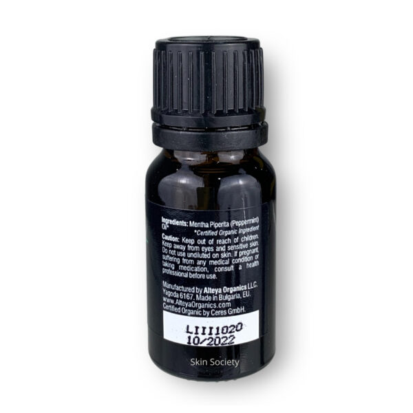 Alteya Organics Organic Peppermint Oil 10ml - Image 2