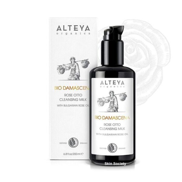 Alteya Organics Organic Rose Otto Cleansing Milk Bio Damascena 200ml