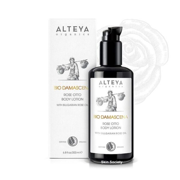 Alteya Organics Organic Rose Otto Body Lotion Bio Damascena 200ml