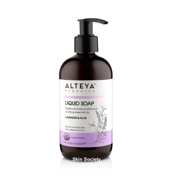 Alteya Organics Organic Lavender & Aloe Liquid Soap 250ml