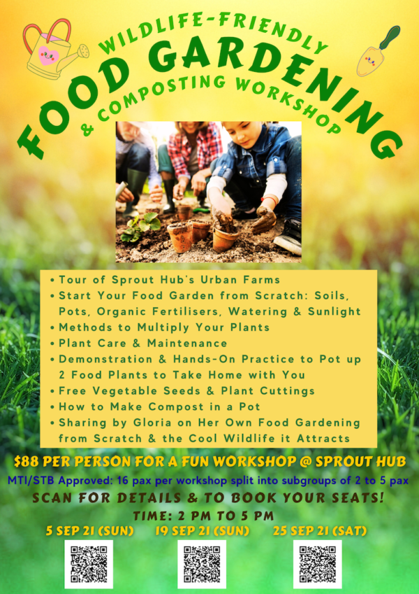 Wildlife-Friendly Food Gardening & Composting Workshop 