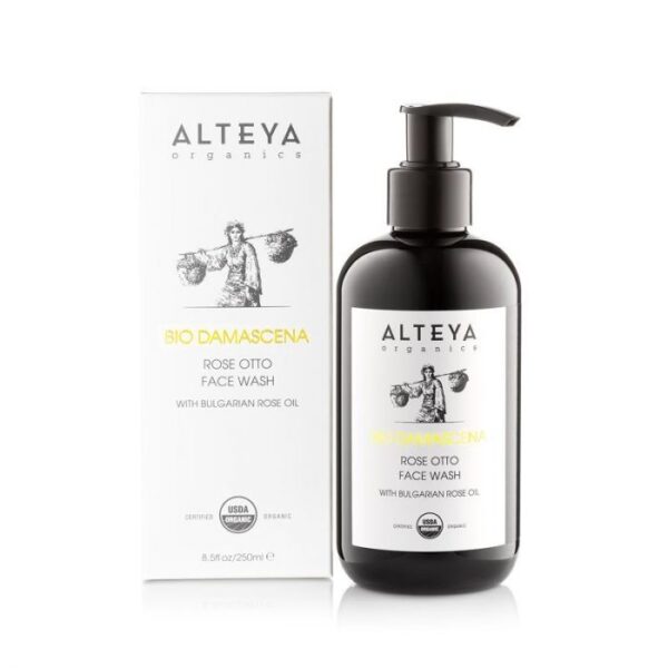 Alteya Organics Bio Damascena Organic Rose Otto Face Wash 250ml