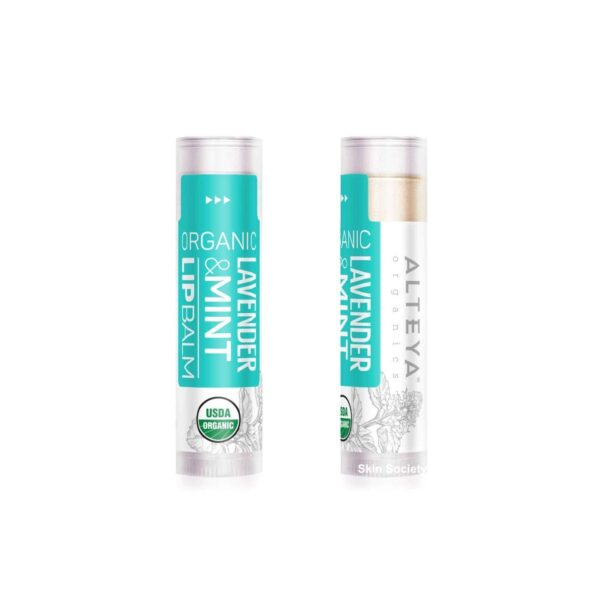 Alteya Organics Organic Lavender & Mint Lip Balm 5g - Image 2