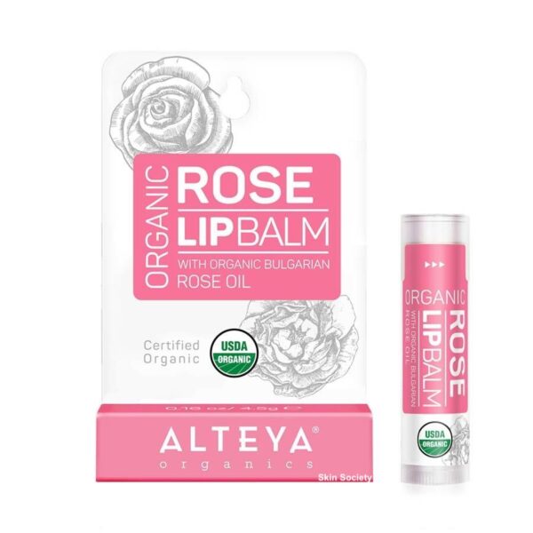 Alteya Organics Organic Rose Lip Balm 5g