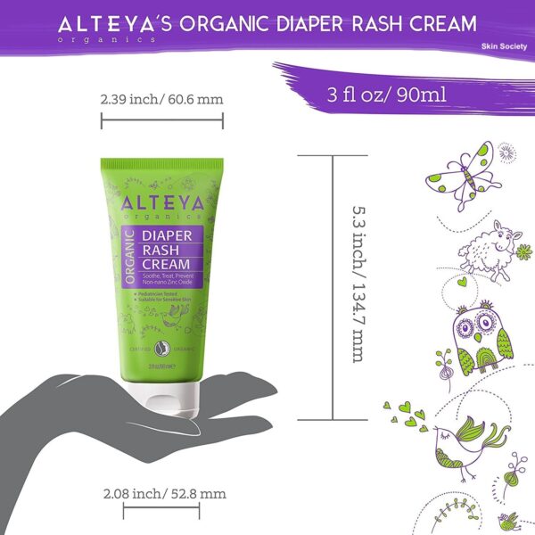 Alteya Organics Organic Diaper Rash Cream 30ml - Image 5