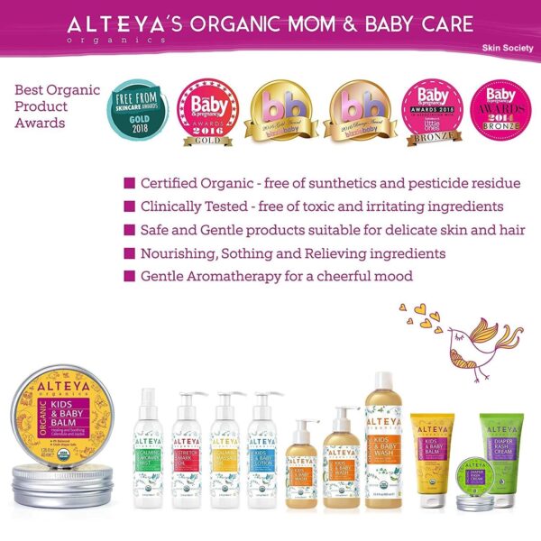Alteya Organics Organic Baby Balm 40ml - Image 4