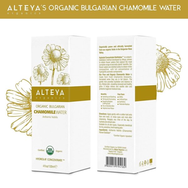 Alteya Organics Organic Chamomile Water 120ml - Image 3