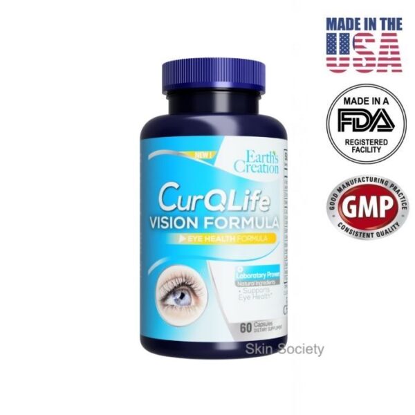 Earth’s Creation Vision Care with CurQLife 60 Capsules - Image 3