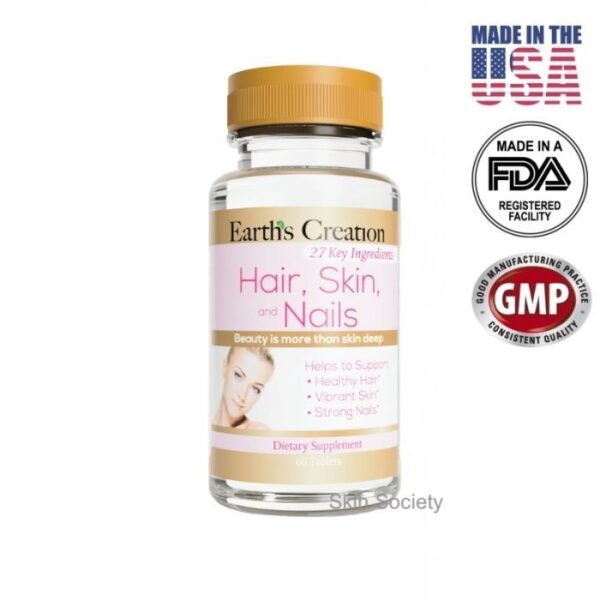 Earth’s Creation Hair,Skin and Nails 60 Tablets