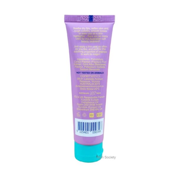 Pure Paw Paw Ointment Blackcurrant 25g - Image 3